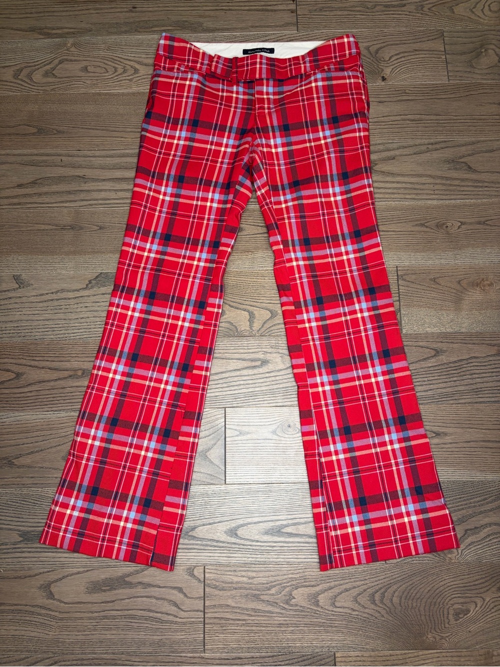 Vintage Y2K Abercrombie & Fitch Plaid Pants